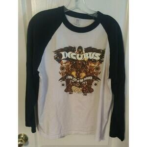 Incubus A Crow Left Of The Murder USA Tour Vintage L Large T-shirt 2004 Jersey